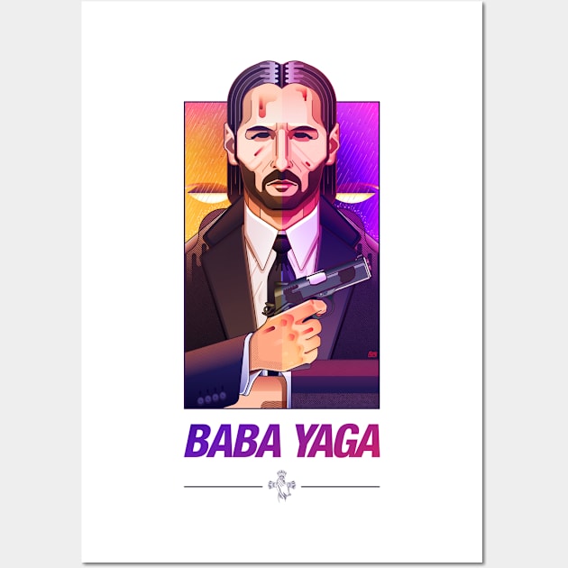 Baba Yaga Wall Art by Muito